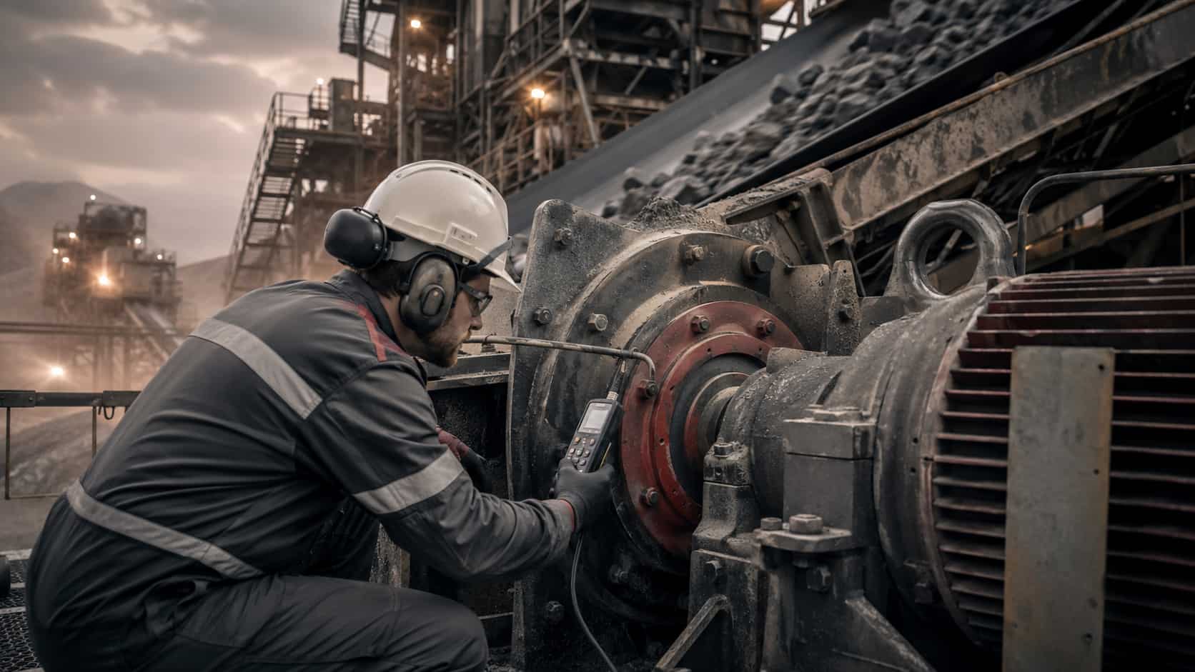 Manutenção de rolamentos na mineração: evite prejuízos